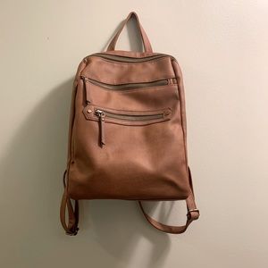 Tan Purse Backpack